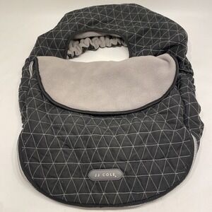JJ Cole Collections Bundle Me toddler-3 yrs Black Car Seat Stroller Cover Fleece